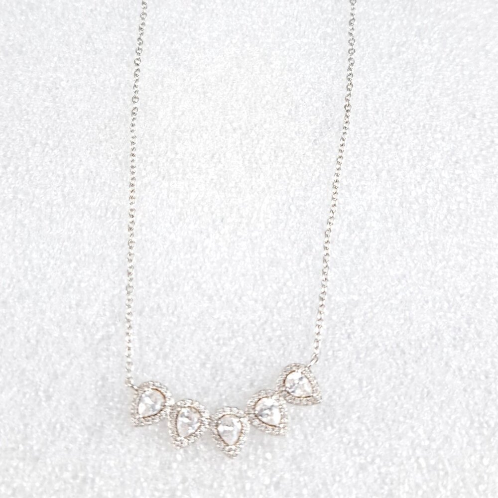 Oval Halo Necklace